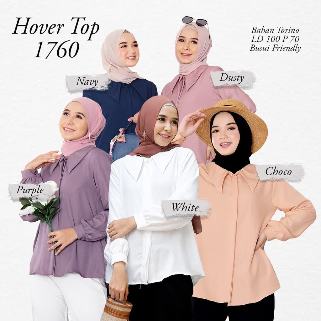 HOVER TOP / ATASAN / KEMEJA KERJA / BLOUSE