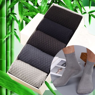 kaos kaki Pria Bambu Serat Kaus Kaki Kaus Kaki Anti Bakteri Kasual Bisnis Socks W03