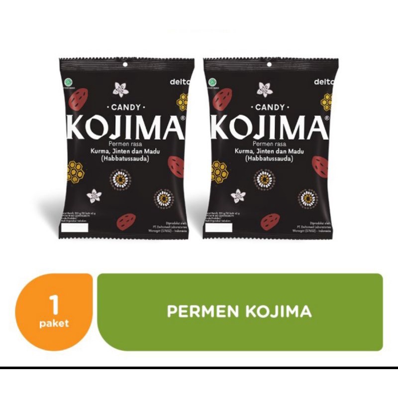 PERMEN KOJIMA (KORMA JINTEN MADU) 1Bag Isi 50 pcs