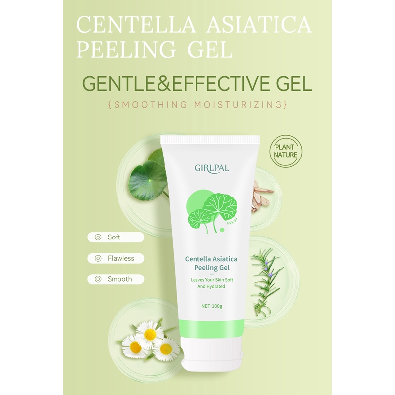 [BPOM &amp; JAMINAN ORIGINAL] GIRLPAL Centella Asiatica Peeling Gel 100g