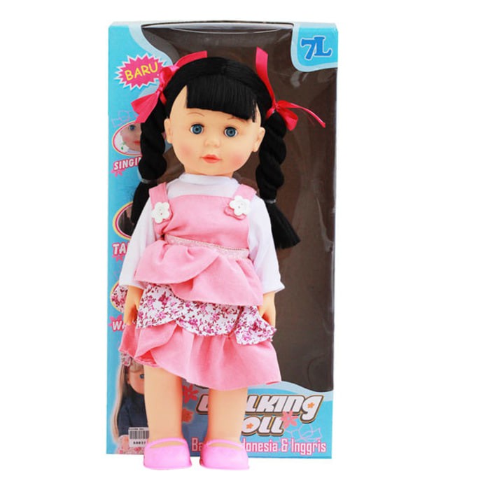 Boneka Walking Doll Bisa Bahasa Inggris Dan Bahasa Indonesia Shopee Indonesia