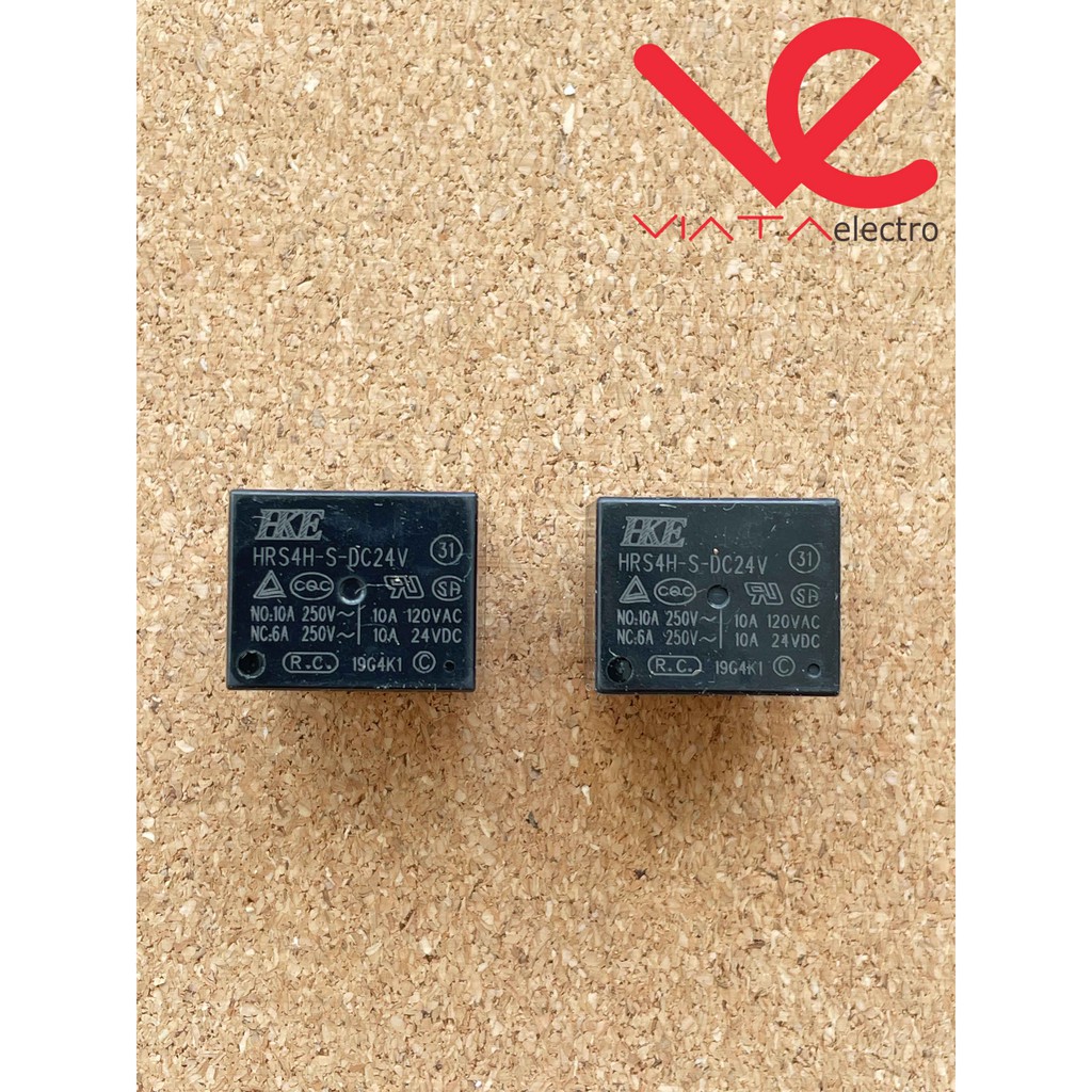 RELAY HKE 24V 5PIN HRS4H RELAY 24V 5 KAKI 10A ASLI