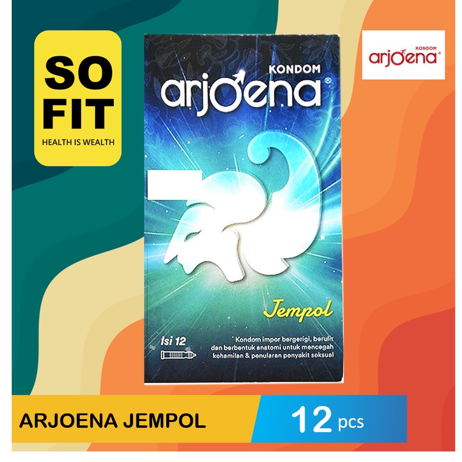 Kondom Arjoena Jempol Gerigi isi 12 Pcs