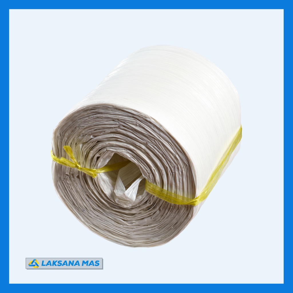 

HenJO Tali Rafia Laksanamas Putih Susu 5KG Tali Plastik Jumbo 2.500M, Kuat, Anti Air, Packing Grosir