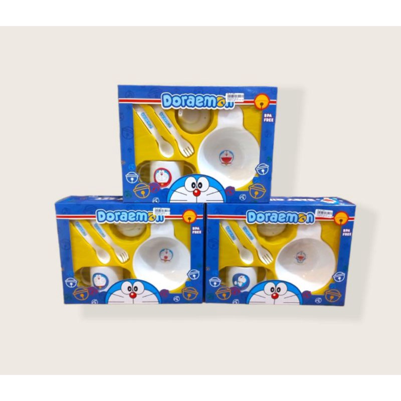 DORAEMON FEEDING SET 5PCS DOR-LB105