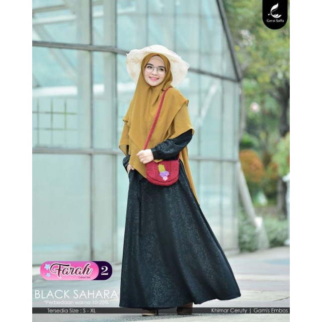 GAMIS FARAH ONLY DRESS PREMIUM GERAI SAFFA