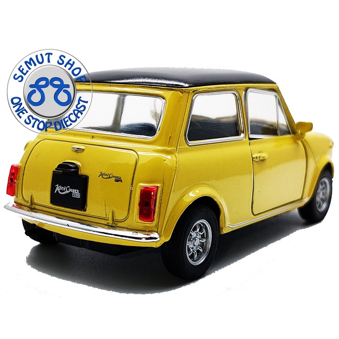 MOBIL-DIECAST- WELLY NEX MINI COOPER 1300 MINIATUR DIECAST MOBIL MINI COOPER 1300 - HIJAU -DIECAST-