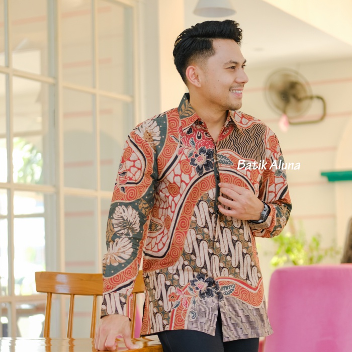 Baju Batik Pria Baju Batik Pria Lengan Panjang Modern Batik Solo Batik Cowok Lengan Panjang Batik Pria Modern Batik remium Pria Batik Cowok Batik Pria Lengan Panjang Premium batik Laki Laki Lengan Panjang Batik Songket Pria BATIK ALUNA