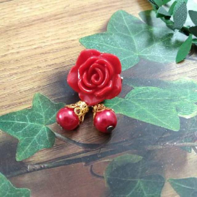 Bros Dagu Hijab Pin Brooch/Bross Souvenir /Mawar Simple Fashion Muslim Bros Anak By Tokopelanginicer