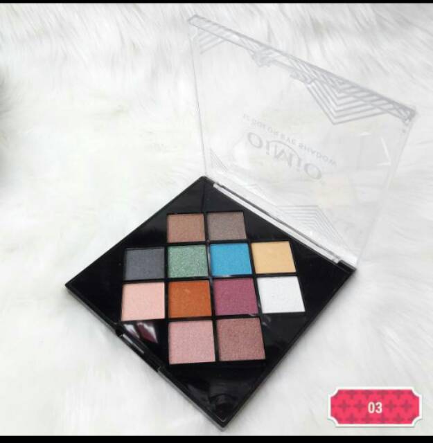 Eyeshadow oimion 12 warna