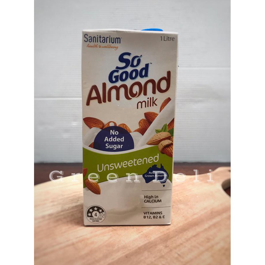 

Sanitarium So Good Almond Milk Susu Unsweetened 1LITER