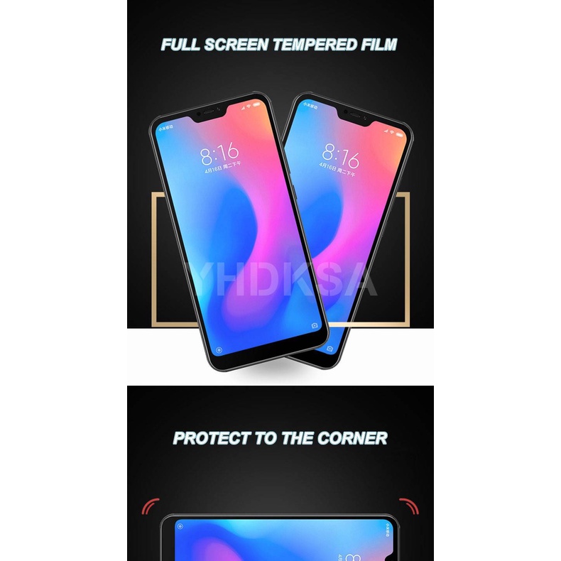 Full Tempered Glass For Redmi 6 Pro 6A 5 Plus 5A 4X S2 Go K20 Glass on Xiaomi Redmi Note 6 5 5A 4 4X Pro Screen Protective Film