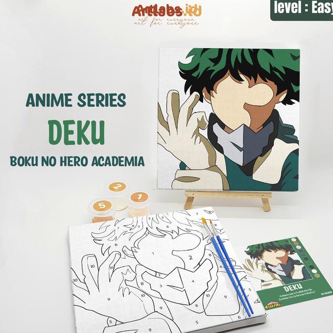 DEKU - Paint By Number 10 Color [Anime Series] | Painting Kit