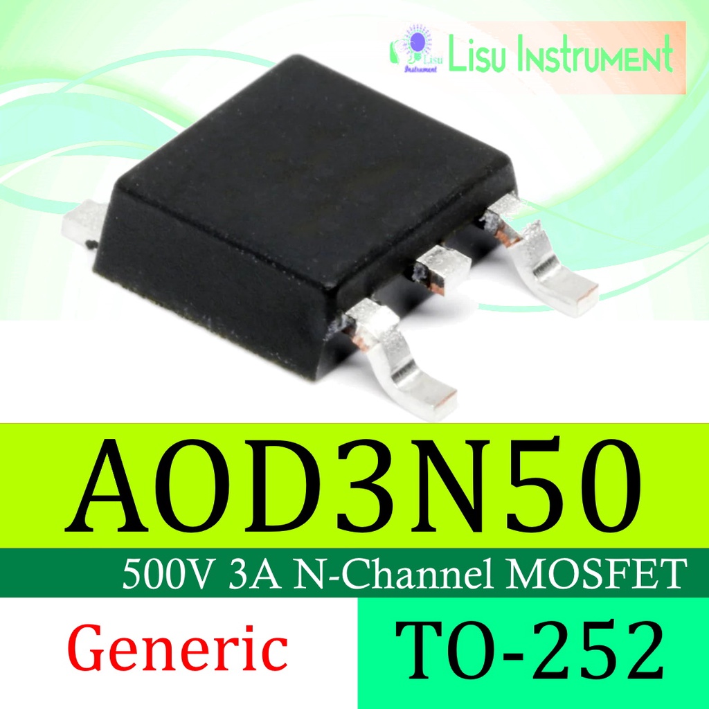 AOD3N50 D3N50 3N50 500V 3A N-Channel MOSFET TO-252