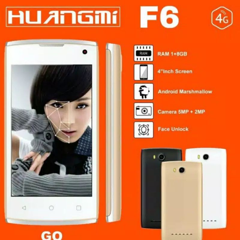ANDROID 4G HUANGMI GO RAM 1/8