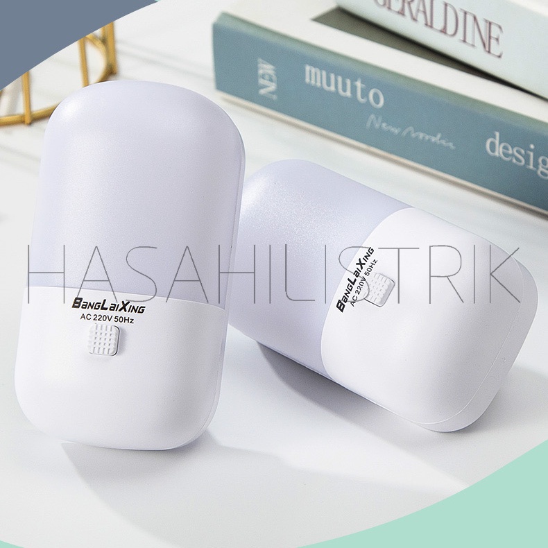 Lampu Tidur Lampu Malam /Led Night Light /Lampu Mini Hemat Energy 2Warna Putih Dan Kuning