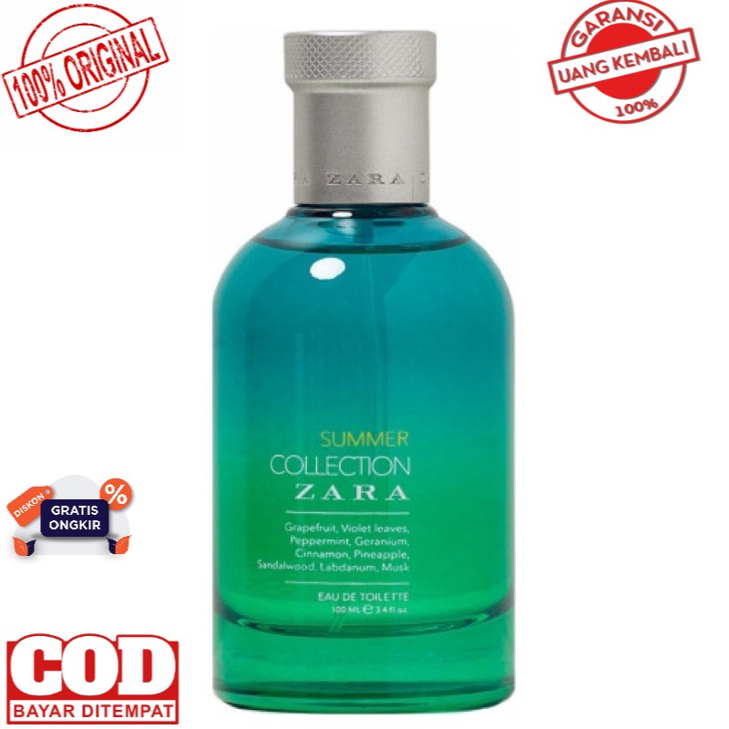 Parfum Original Pria Zara Summer Collection EDT 100 ml