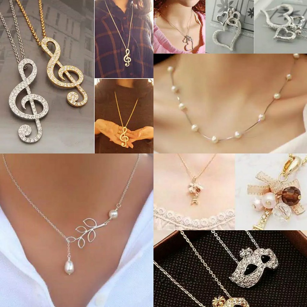 NunuLisaTan Baru Perhiasan Fashion Wanita Import Kalung NunuLisaTan Baru Perhiasan Fashion Wanita Import Kalung