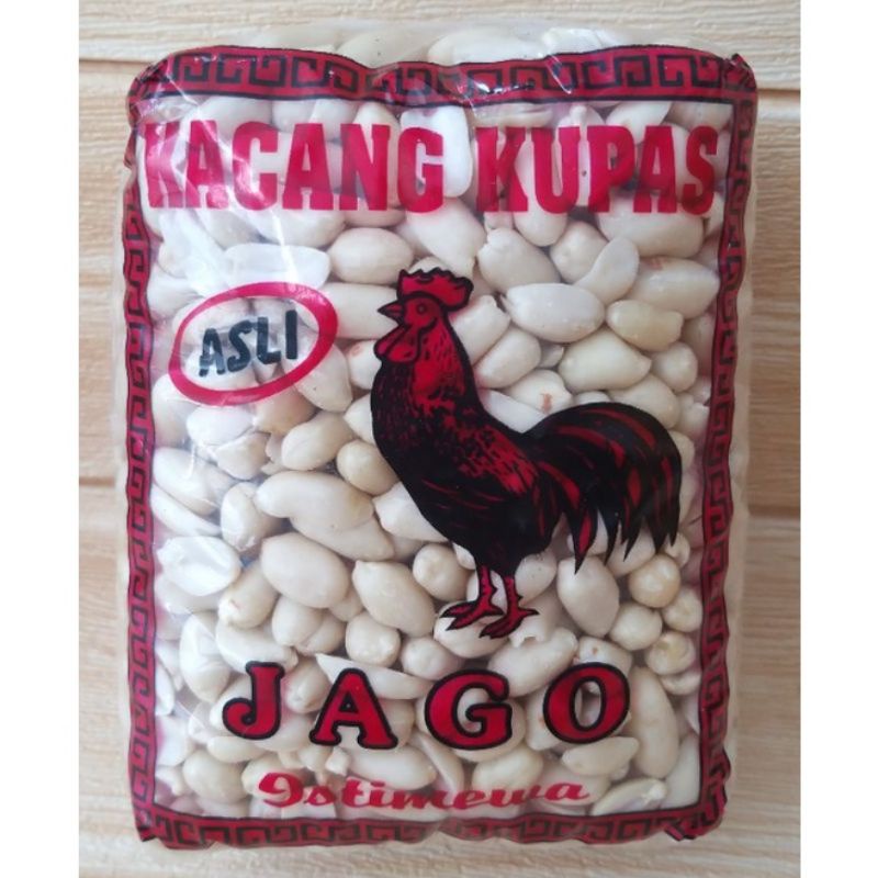 

kacang kupas cap jago 1kg