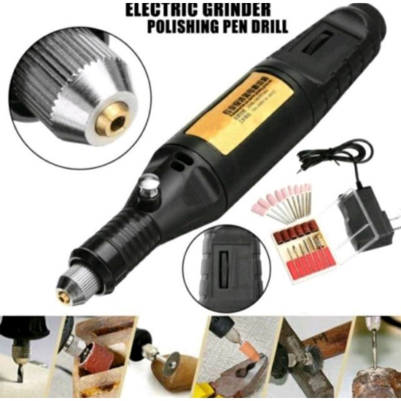 Mesin Mini Grinder Grafir Bor Potong Gerinda Ukir