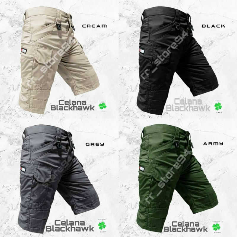 Jual Lusinan Harga Pengrajin Celana Blackhawk Pendek Tactikal Cargo Seri nomber