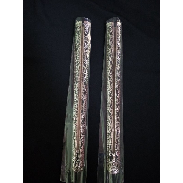 pendok blewah solo tebal 0.3mm lapis perak