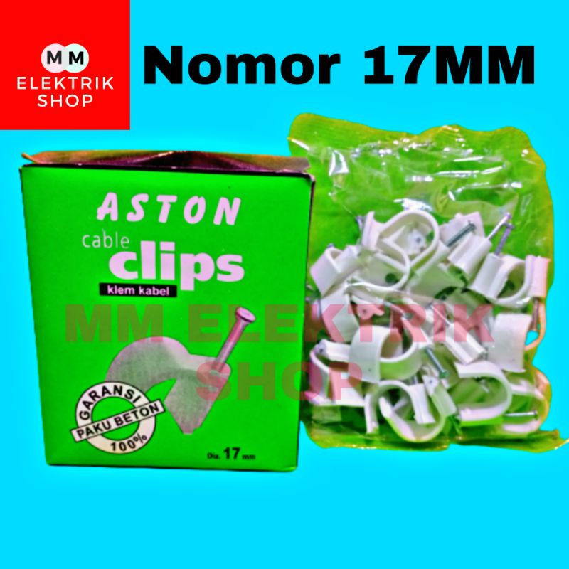 Klem Kabel Nomor 17MM Best Seller ASTON