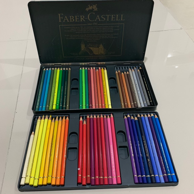 Faber castell polychromos 60 colored pencils not