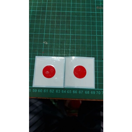 Sticker Cutting Bendera Jepang isi 2 pcs