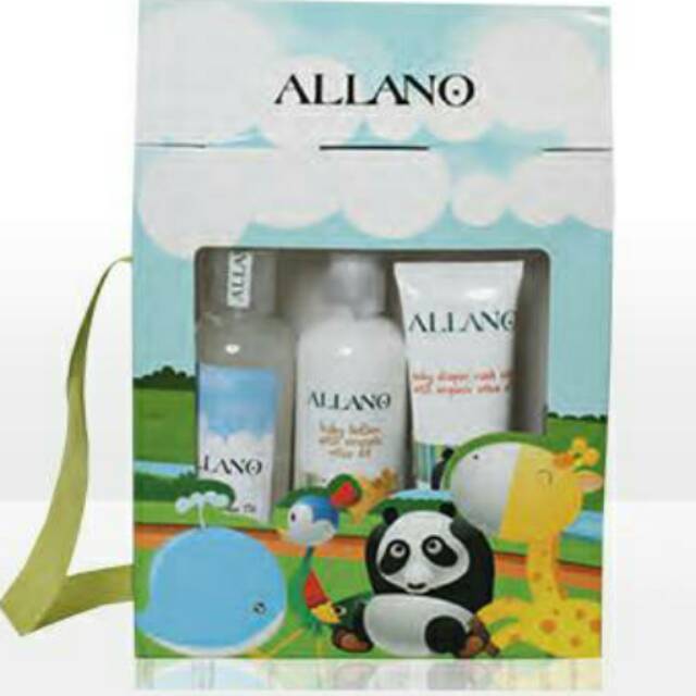 Jual Allano Baby (Diaper Rash Cream, Lotion dan Baby Bath) Shopee