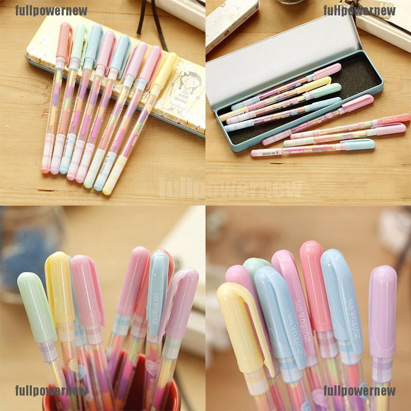 【COD】FLID 1Pcs Pen Ballpoint dengan 6 Warna Lucu