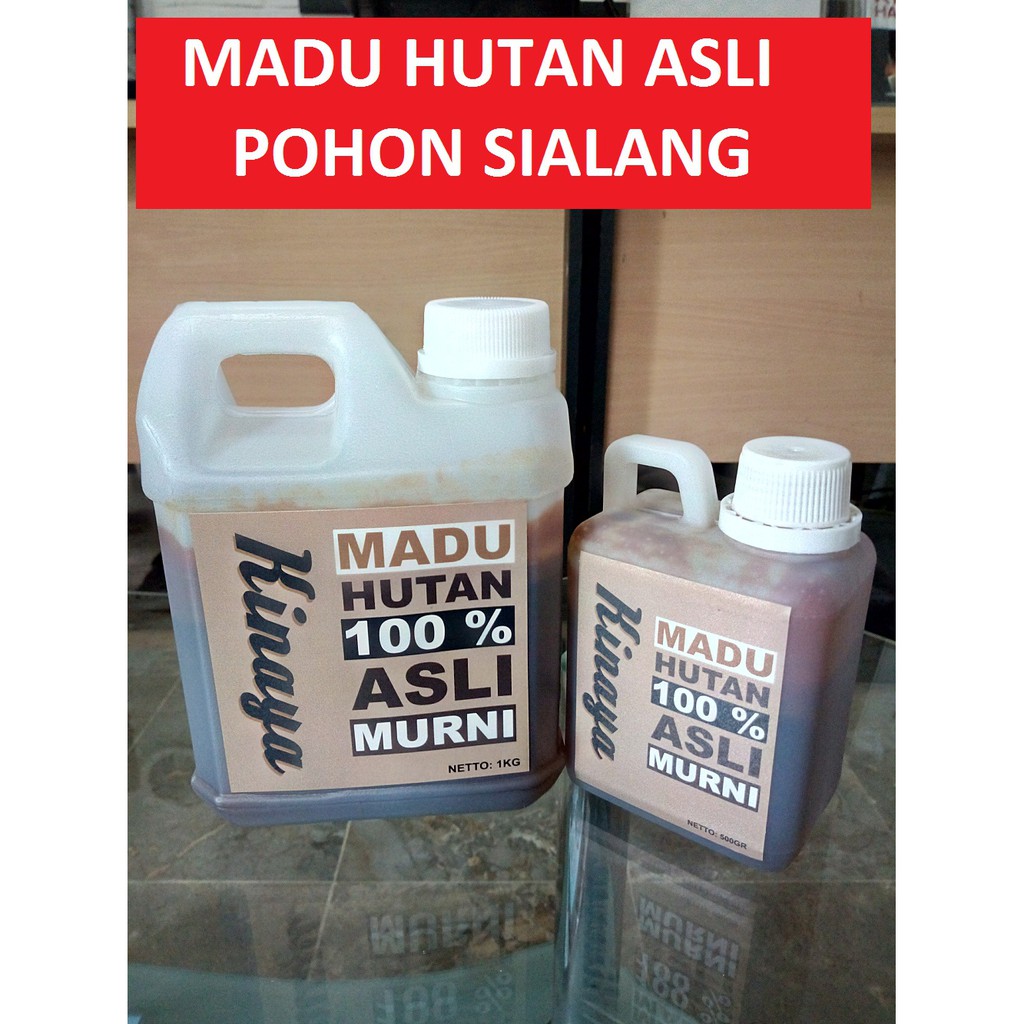 

PROMO!! Madu Hutan Murni Kinaya Asli Dari Hutan Liar Sumatera 500 gram