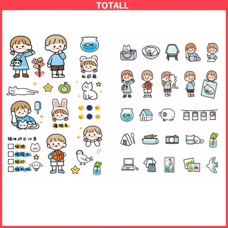 COD Stiker Motif Emoji Untuk Dekorasi Handphone / Diary DIY-Totall