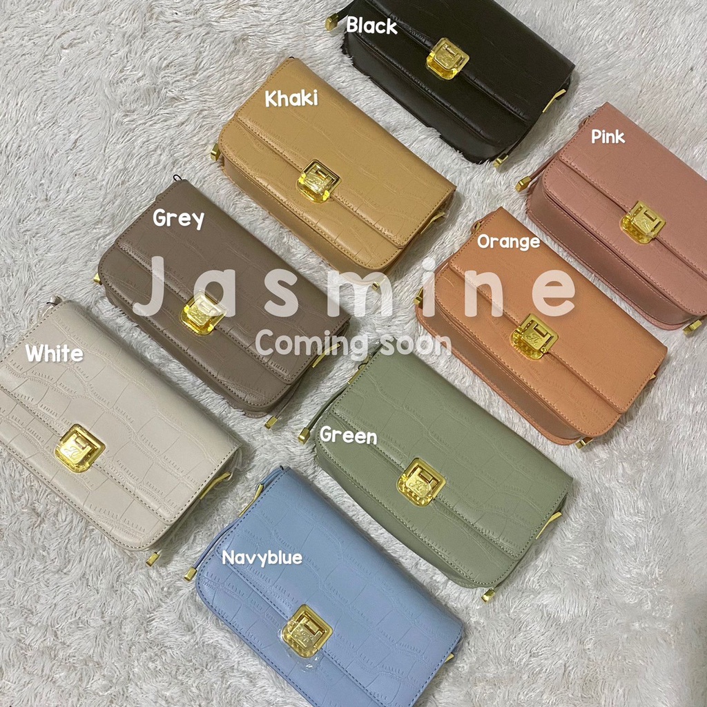 Jims Honey Jasmine Bag Tas Selempang Wanita Korea Fashion Import Sling Bag Jimshoney