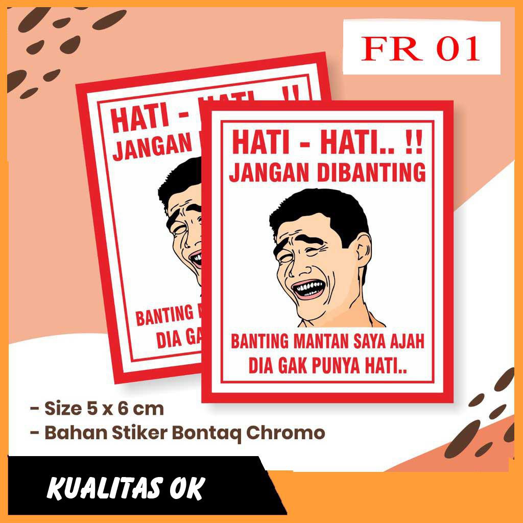 

STIKER PAKET STIKER FRAGILE LUCU MURAH STIKER JANGAN DIBANTING MURAH