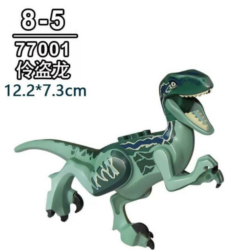 Jual Lego Dino Velociraptor Blue Jurassic World Park Fallen Kingdom Mainan Dino Purba Shopee 9800