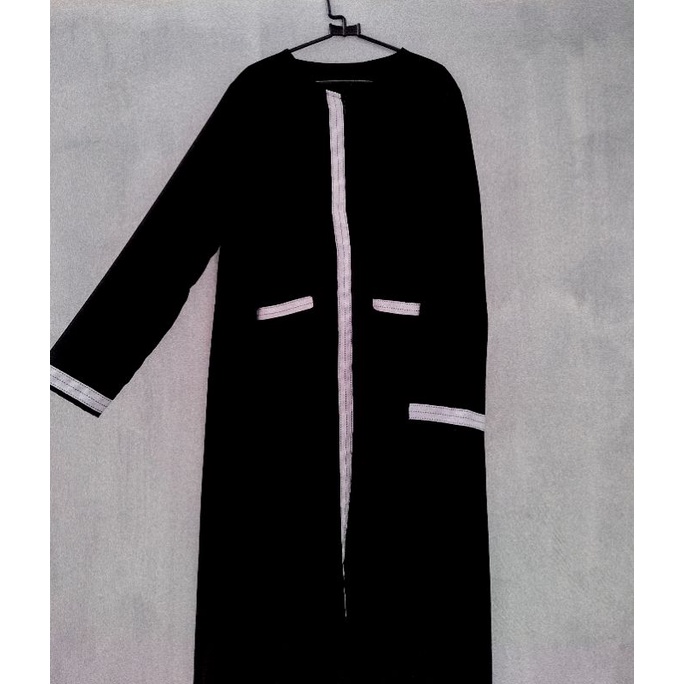 Abaya Hitam Jetblack