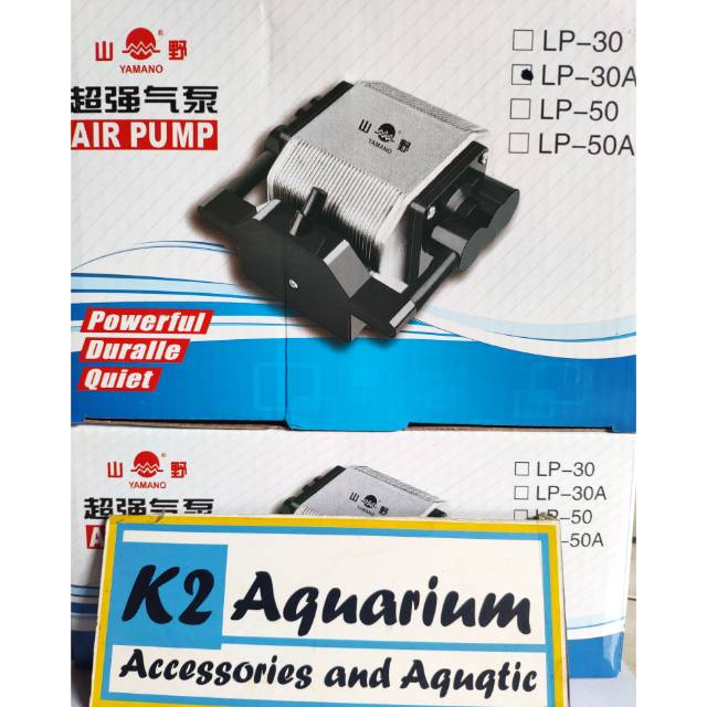 HEMAT LISTRIK DISKON YAMANO LP 30A pompa udara oksigen gelembung kolam Aquarium MURAH ORIGINAL