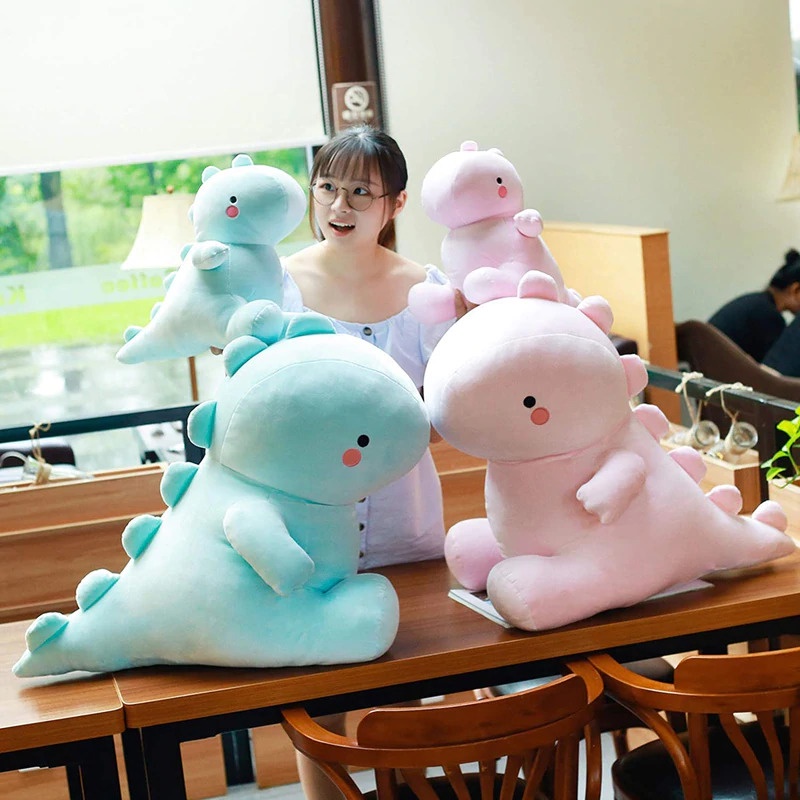 Boneka Dinosaurus Lucu Murah Baby Dino Viral Cocok Buat Kado Halus Dan Lembut Ukuran 35cm