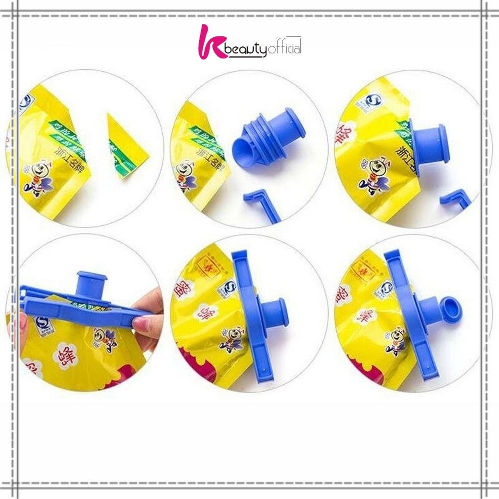 KB-C175 Klip Segel Plastik Penutup Makanan Clip Penjepit Kemasan Snack Makanan Food Sealer Murah