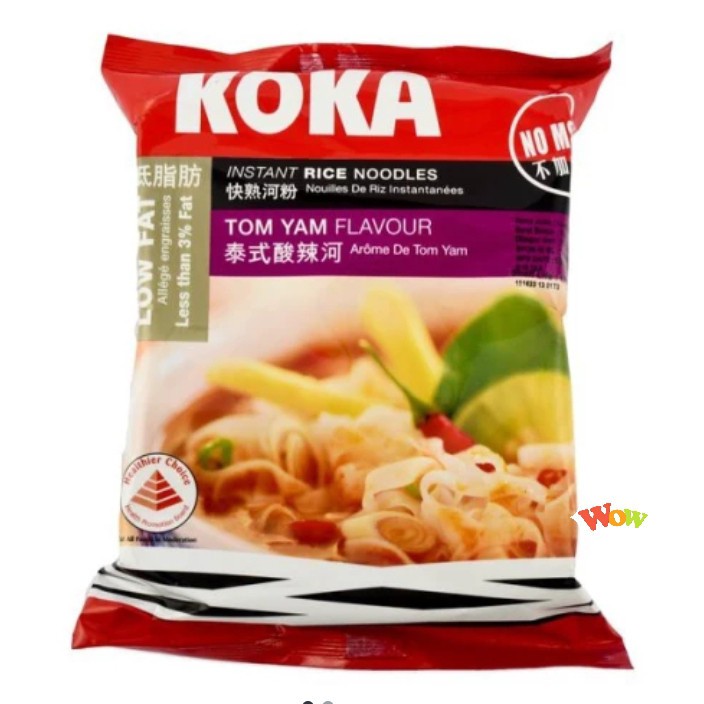 

Koka Tom Yum Gluten Free Flavour 70 gr - Mie Instan