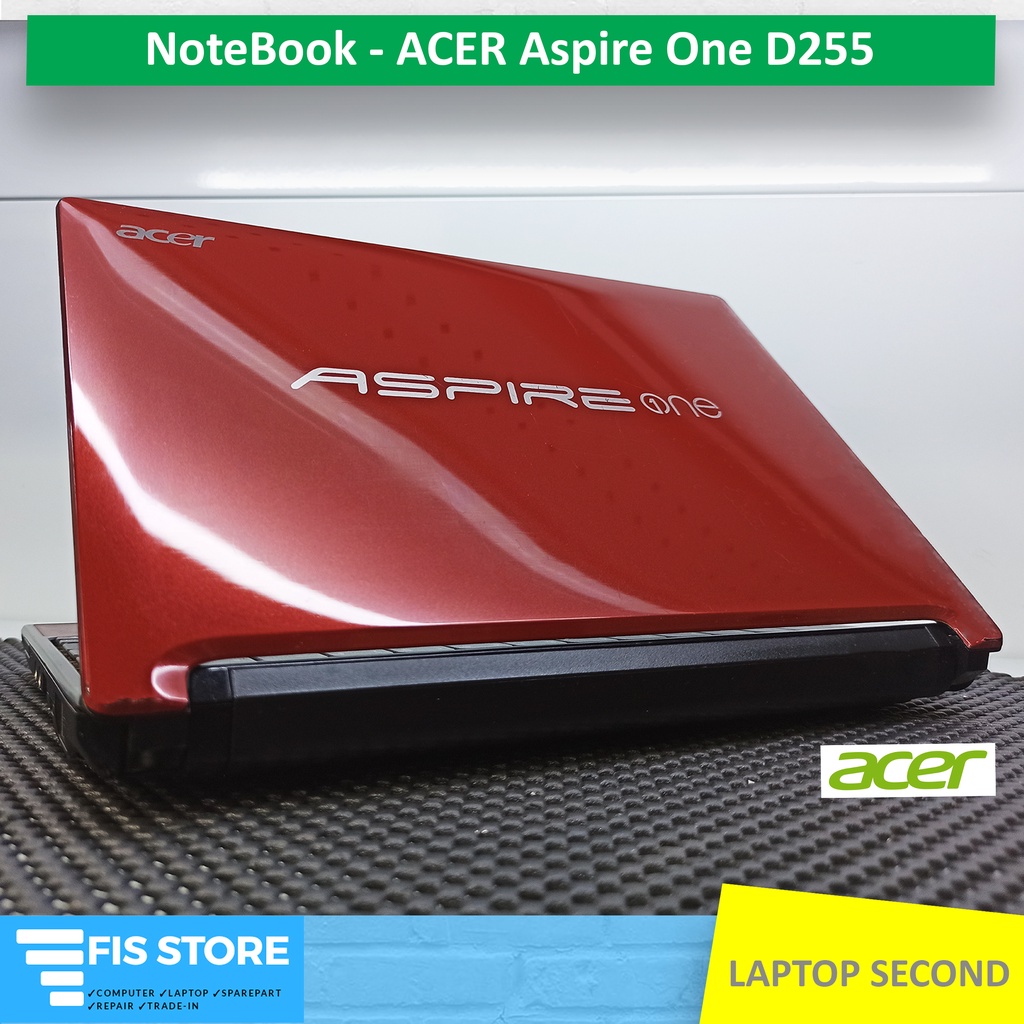 ACER Aspire One D255 Intel ATOM Processor/10-Inch/WebCam FOR ZOOM/RED
