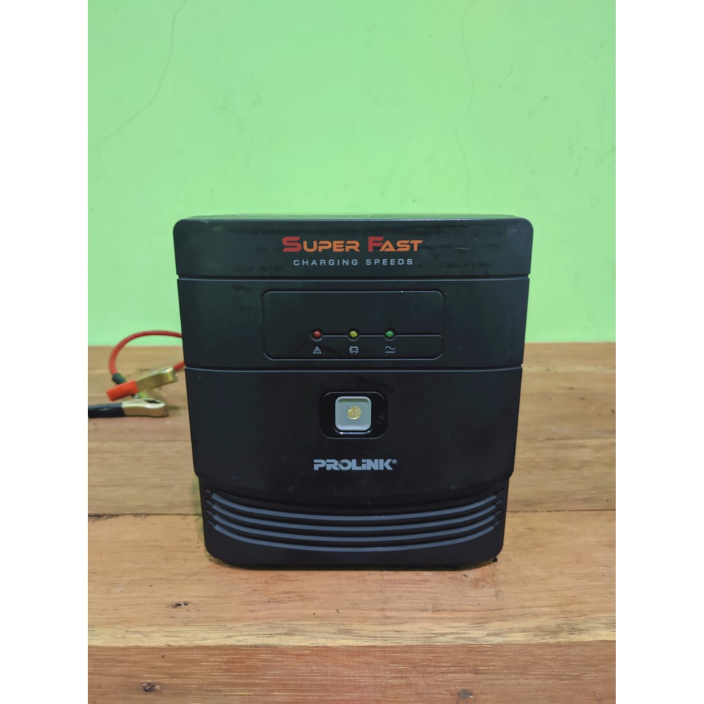 UPS Modifikasi Prolink Pro1200SFC 24V Modif Aki Luar &amp; Kipas