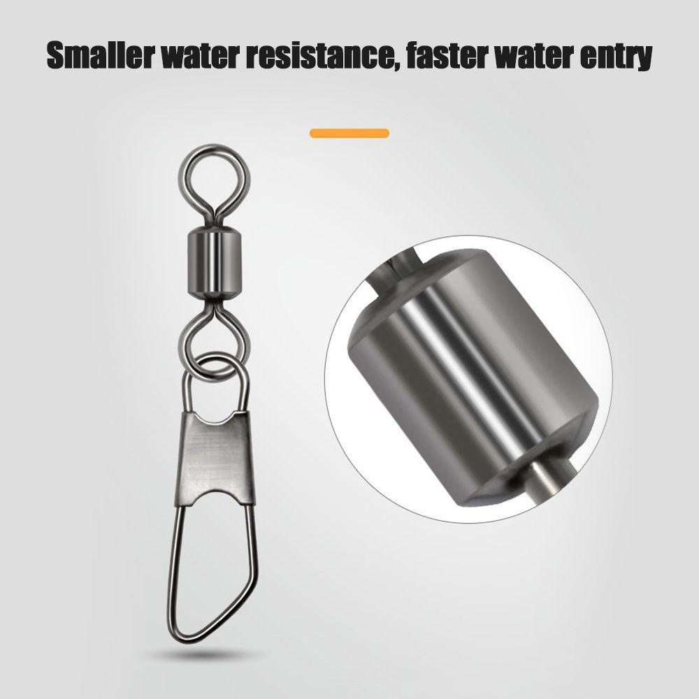 Preva 100pcs Konektor Snap Pancing Dengan Pin Bahan Stainless Steel Baru Ukuran7# Kepada14# Ball Heavy Duty