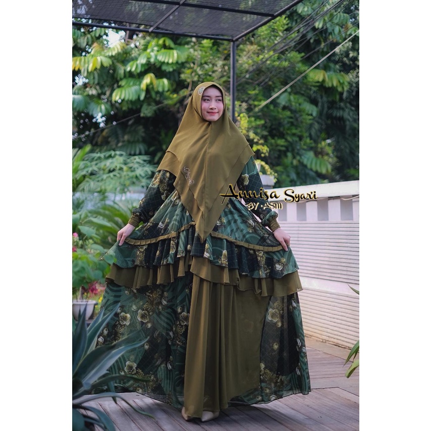 ANNISA SYAR'I BY ASM // BAJU SET REMAJA WANITA IMPORT PREMIUM COUPLE KELUARGA FASHION MUSLIM