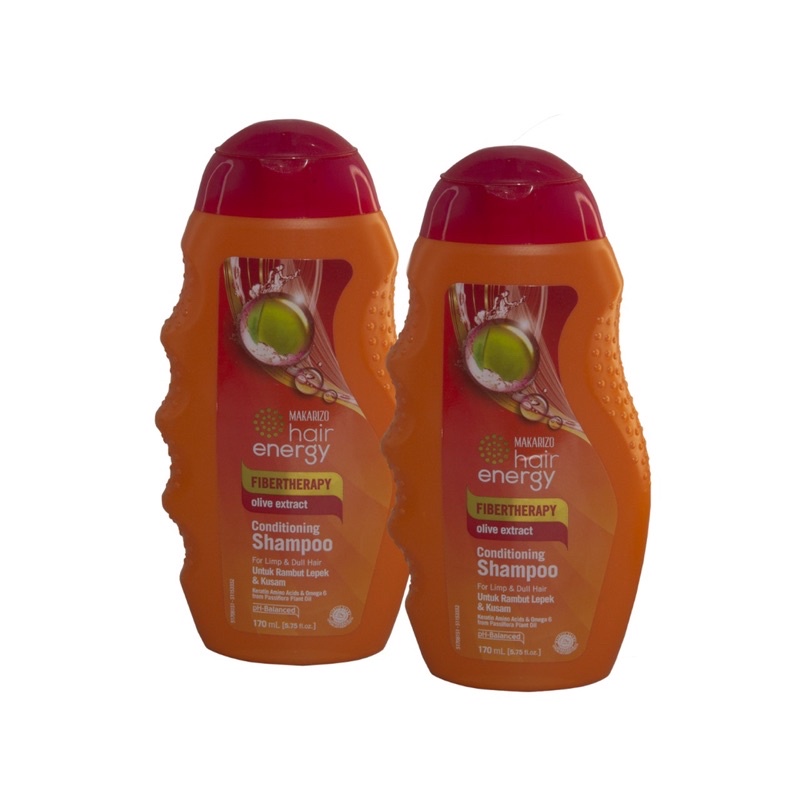 `ღ´ PHINKL `ღ´ MΛKΛЯIZӨ makarizo shampoo fibertherapy 170 ml plus conditioner untuk rambut sehat