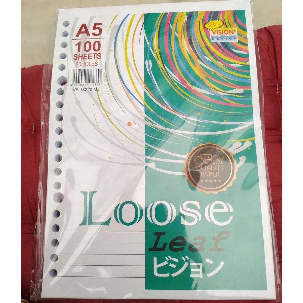 

loose leaf A5