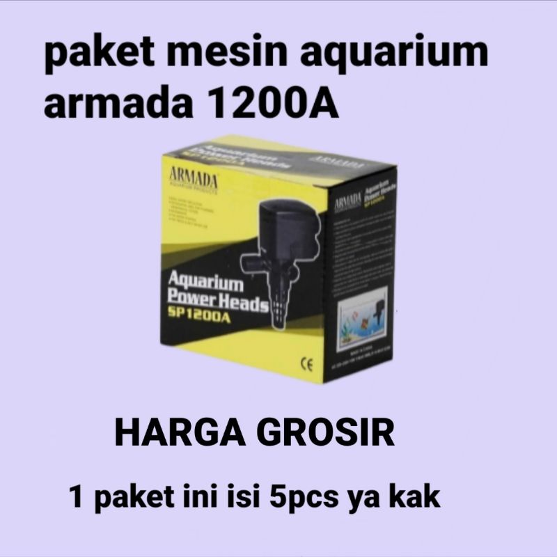 pompa aquarium armada 1200A khusus grosir harga termurah