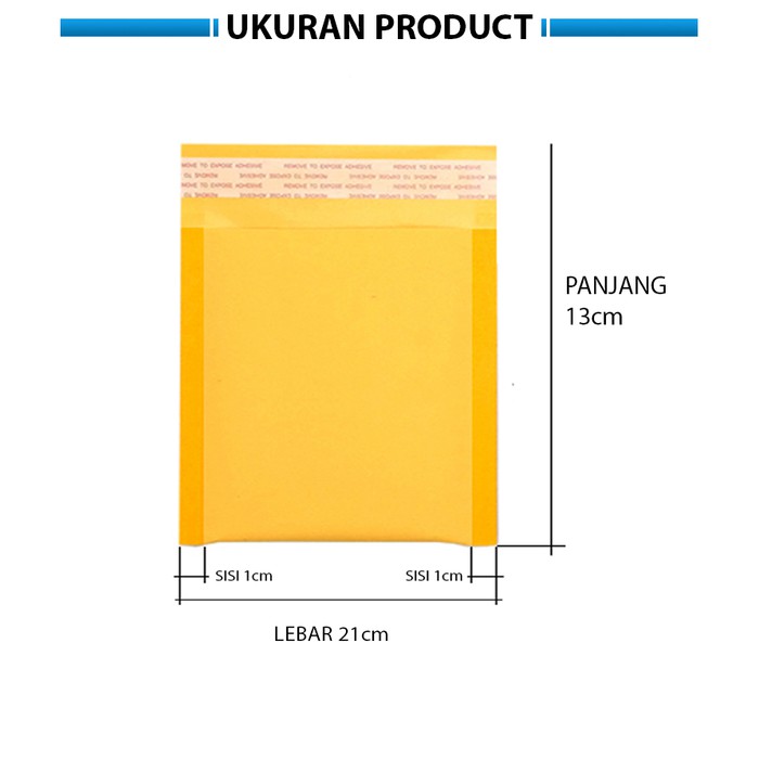

Bubble Wrap 13*21 cm Envelope Packaging Harga Promo Hanya 1 Bulan !!!