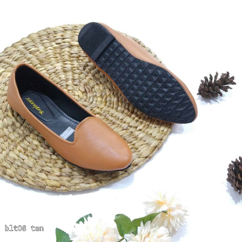 OBRAL CUCI GUDANG BORNEO BLT08 SEPATU XAVYERA FLATSHOES FLAT SIMPLE DAN KEREN